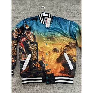 NWT Headgear Classics Mad Max Fury Road Satin Jacket Multico Size 2xl $155 MSRP
